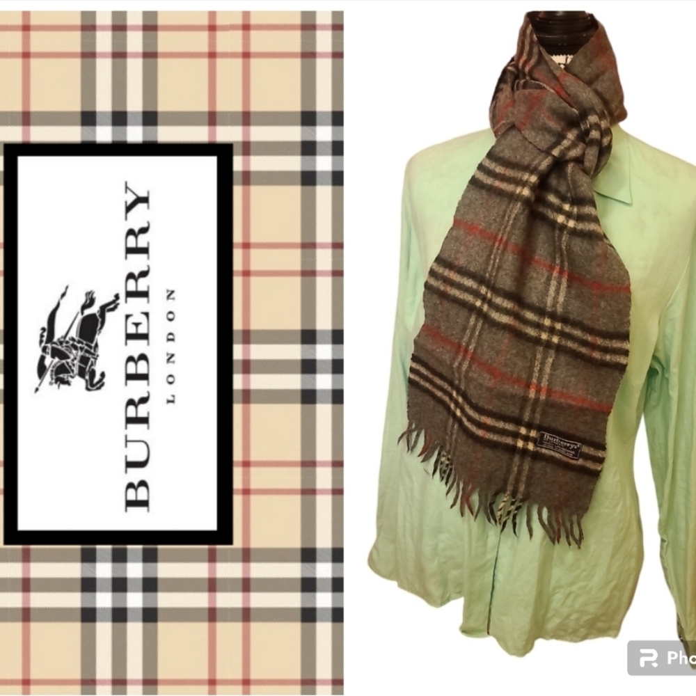 🧧Burberry Tarten 100% Lambswool Scarf🔮GIFT(copy)